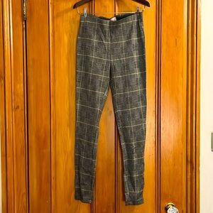 NWT Philosophy Plaid Trouser Leggings